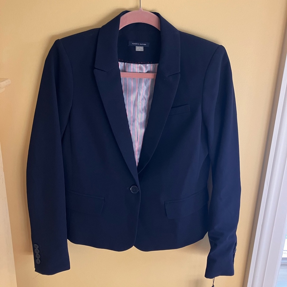 Tommy Hilfiger Navy Women's Blazer